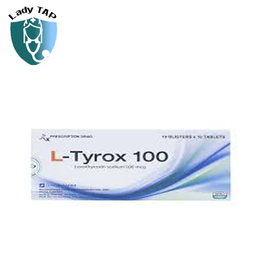 L-THYROXIN 100MCG Davi - Thuốc  điều trị thay thế các hội chứng suy giáp