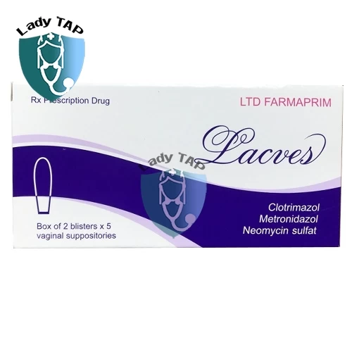 Lacves - Thuốc điều trị viêm phụ khoa hiệu quả của Farmaprim