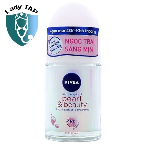 Lăn khử mùi ngọc trai Nivea Pearl & Beauty 48H Anti-Perspirant 50ml