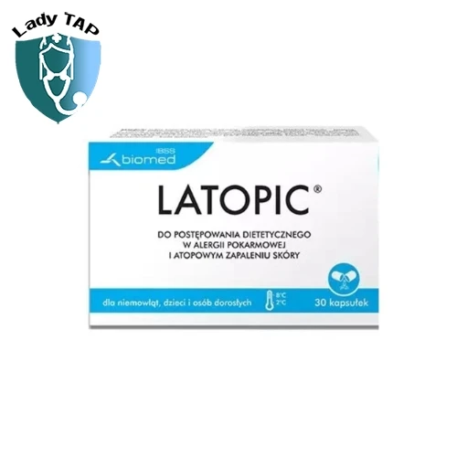 Latopic (10 viên) BIOMEC - Viên uống hỗ trợ điều trị dị ứng da