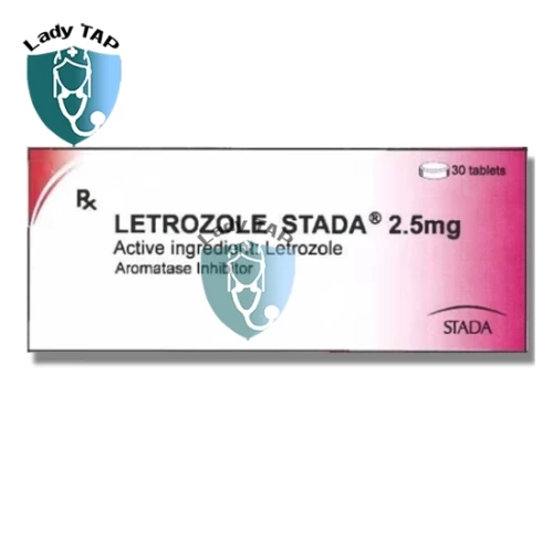 Letrozole Stada 2.5mg - Thuốc điều trị ung thư vú hiệu quả của Đức