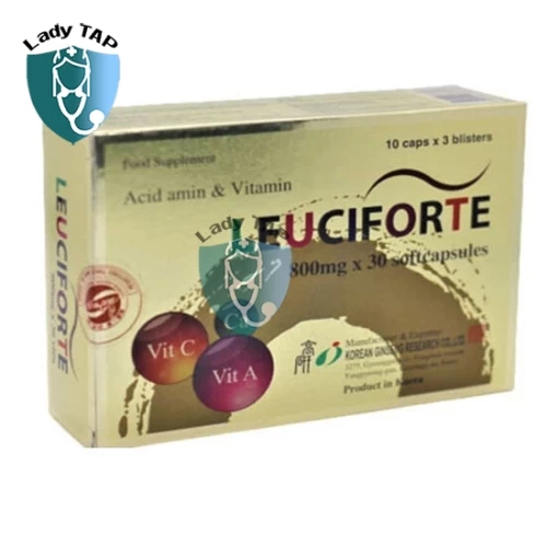 Leuciforte Khang Lộc - Viên uống giúp tăng cường sức đề kháng