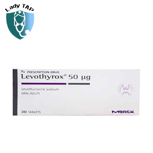 LEVOTHYROX 50ΜG Merck Sante S.A.S - Thuốc điều trị bướu giáp đơn thuần lành tính hiệu quả