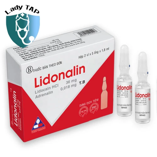 Lidonalin Vinphaco - Thuốc gây tê dạng tiêm hiệu quả