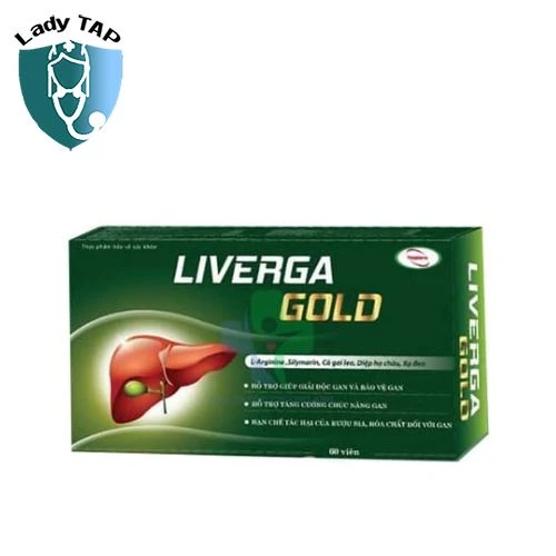 Liverga Gold Hải Linh - Có tác dụng hỗ trợ tăng cường chức năng gan