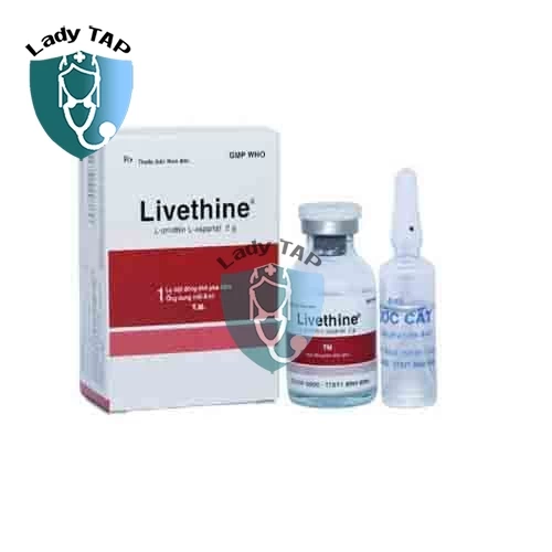 Livethine 2g Bidiphar - Điều trị các rối loạn khởi phát trong tiền hôn mê gan