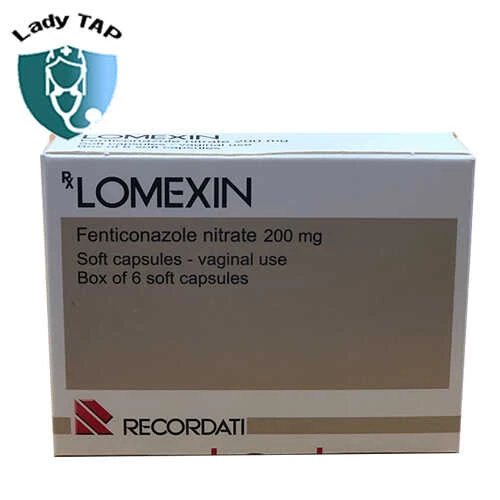 Lomexin - Thuốc trị nấm Candida âm đạo hiệu quả của Italia