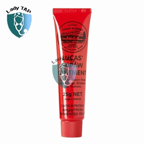 Lucas Papaw ointment 25g - Làm mờ những vết sẹo, vết chàm