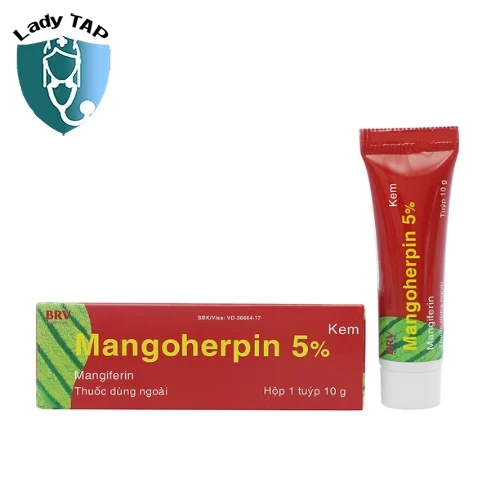 Mangoherpin 5% 10g BV Pharma - Thuốc trị các loại viêm da