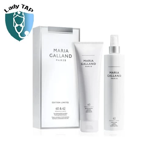 Maria Galland 60 & 62 Size Pro - Bộ đôi làm sạch da hiệu quả, dưỡng ẩm và làm sáng da