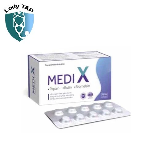 Medi X VShine - Hỗ trợ giảm viêm, giảm phù nề trong viêm đường hô hấp