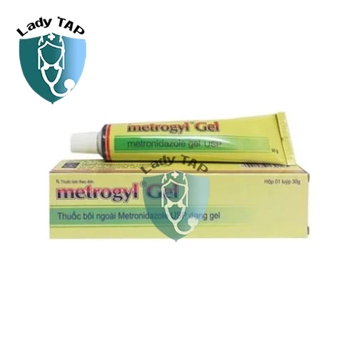 Metrogyl Gel 30g  Unique - Kem bôi điều trị mụn trứng cá của Ấn Độ