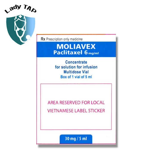 Moliavex - Thuốc điều trị ung thư buồng trứng hiệu quả của Italia