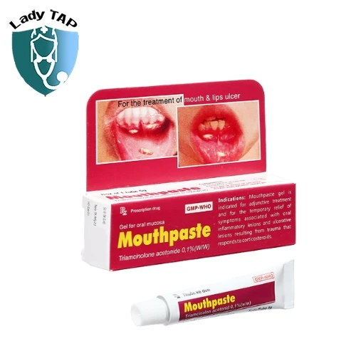 Mouthpaste 5g Medipharco Tenamyd - Gel bôi trị bệnh da liễu