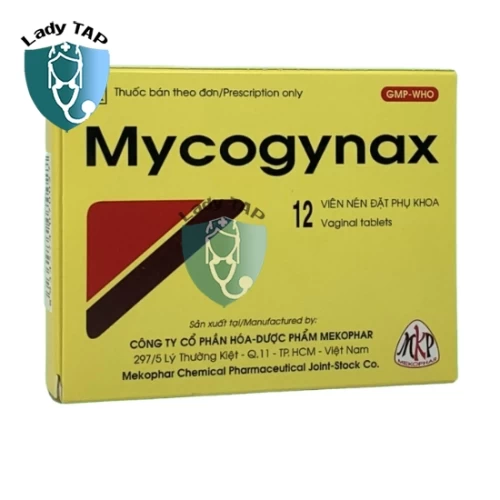 Mycogynax - Thuốc đặt điều trị viêm âm đạo hiệu quả