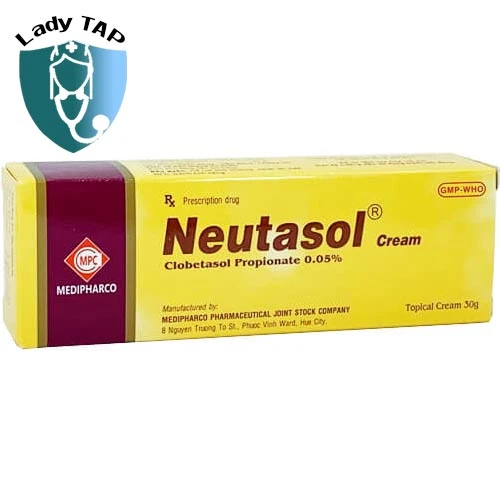 Neutasol Cream 30g Medipharco - Kem bôi điều trị chàm, vảy nến