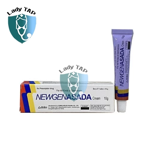 Newgenasada Cream 10g - Kem bôi điều trị nấm da của Hàn Quốc