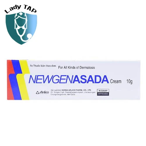 Newgenasada Cream 10g - Kem bôi điều trị nấm da của Hàn Quốc