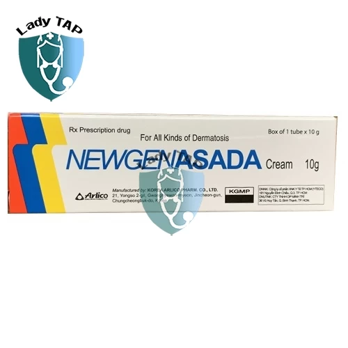 Newgenasada Cream 10g - Kem bôi điều trị nấm da của Hàn Quốc