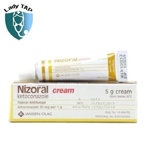 Nizoral Cream 5g Olic - Thuốc bôi ngoài da trị lang ben hiệu quả