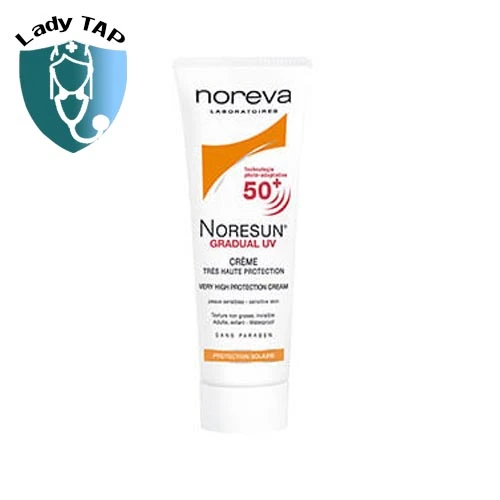 Noreva Noresun Gradual UV Cream SPF50+ 40ml - Kem chống nắng của Pháp