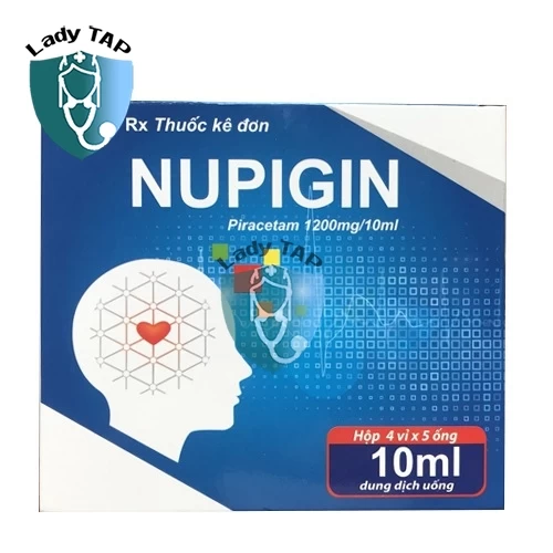 Nupigin 1200mg dược phẩm CPC1 - Thuốc điều trị tổn thương não