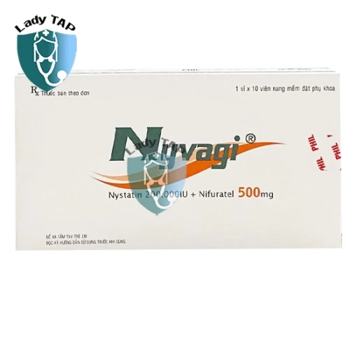 Nyvagi - Thuốc đặt điều trị viêm phụ khoa hiệu quả
