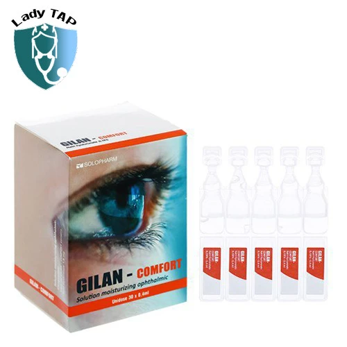 Gilan-Comfort Russian Federation - Điều trị khô mắt, hạn chế ảnh hưởng của môi trường đối với mắt