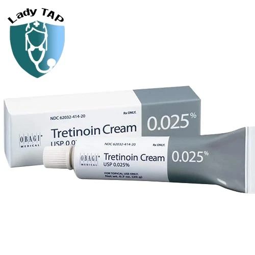 Obagi Tretinoin Cream 0,025% 20g - Kem trị mụn, chống lão hóa