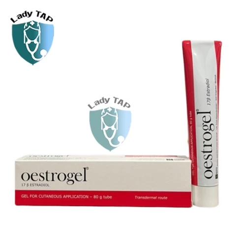 Oestrogel 80mg Besins - Thuốc điều trị teo âm hộ - âm đạo