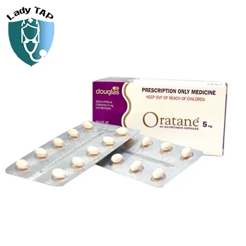 Oratane 5mg Swiss Caps AG - Điều trị mụn trứng cá thể nặng