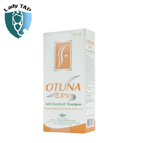 Otuna 2.5% Unison - Dầu gội trị gàu và viêm da hiệu quả