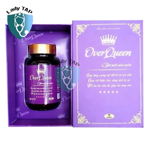Over Queen - Bổ sung chất dinh dưỡng, chăm sóc sắc đẹp nữ giới