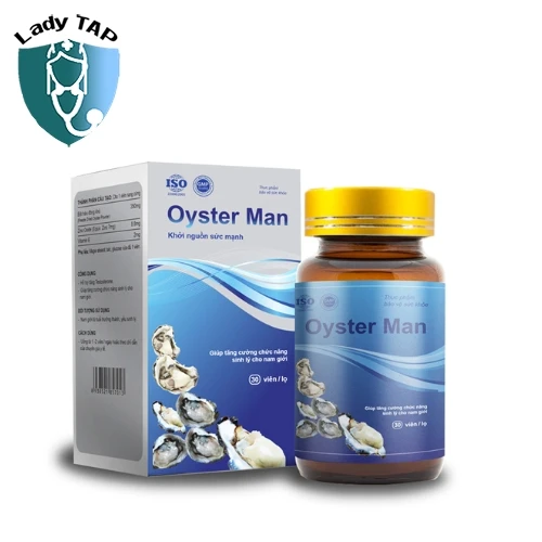 Oyster Man 3T Group - Tinh chất hàu giúp hạn chế xuất tinh sớm