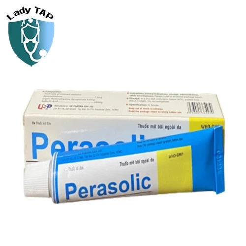 Perasolic 15g US Pharma USA - Thuốc trị các bệnh viêm da (10 hộp)