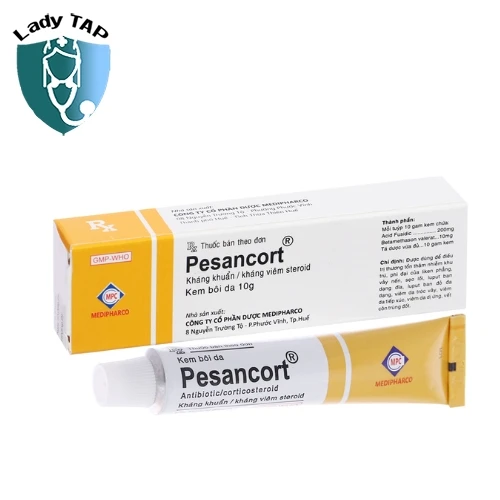 Pesancort 10g Medipharco - Thuốc chuyên trị các vấn đề về da