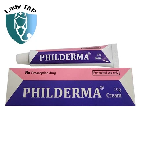 Philderma Cream 10g Phil Inter - Thuốc điều trị bệnh viêm da hiệu quả