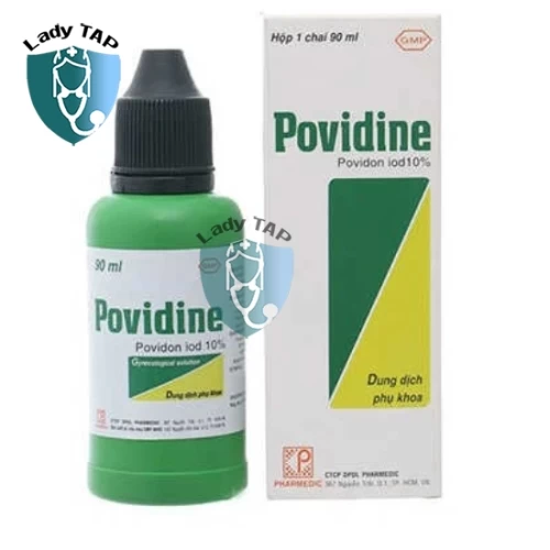 Povidine - Thuốc vệ sinh phụ khoa hiệu quả của Pharmedic