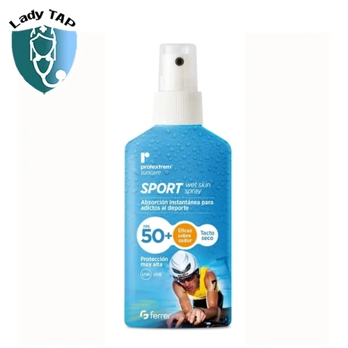 Protextrem Suncare Sport Wet Skin Spray SPF50+ 100ml Repavar - Xịt chống nắng khi chơi thể thao