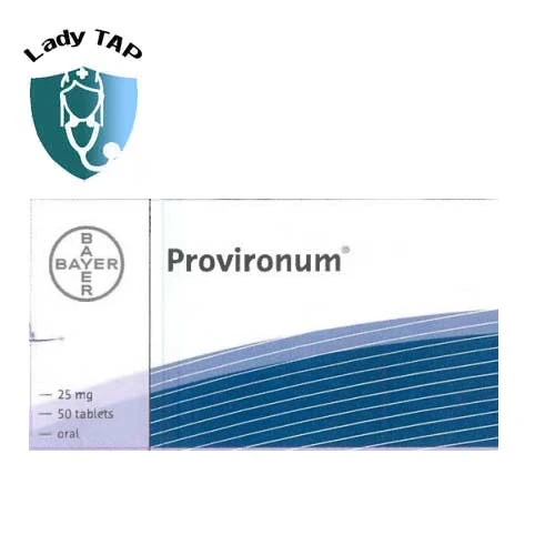 Provironum 25mg Schering - Thuốc điều trị vô sinh, hiếm muộn