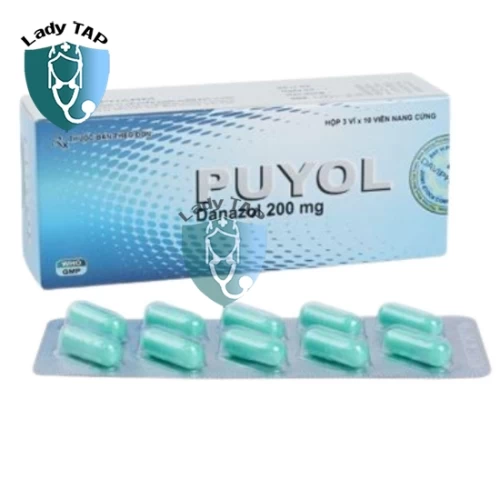 Puyol 200mg - Thuốc điều trị lạc nội mạc tử cung hiệu quả của Davipharm