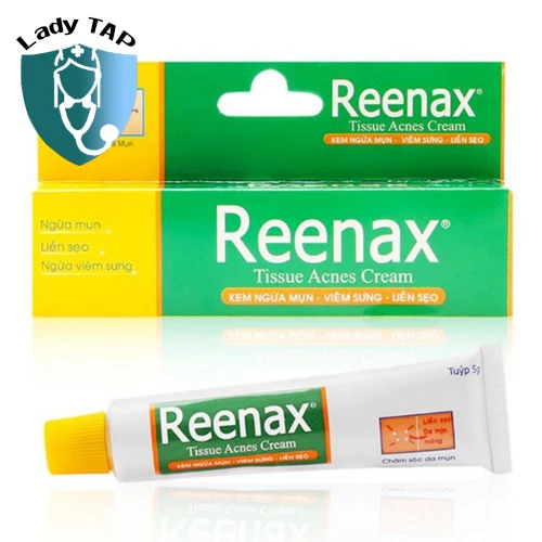 Reenax 5g - Kem trị mụn, giảm sưng, liền sẹo hiệu quả