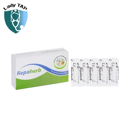 Repaherb (Viên đặt) EGIS - Hỗ trợ điều trị bệnh trĩ