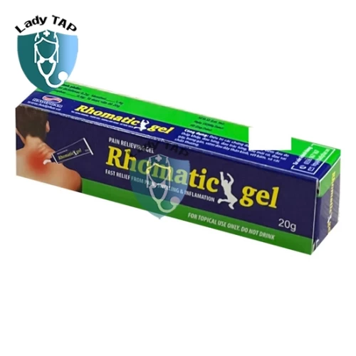 Rhomatic Gel 20g Dược Hà Tĩnh - Giúp sát khuẩn, giảm đau nhức, chống viêm