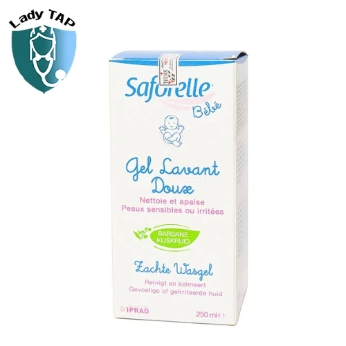 Saforelle Bébé Gel Lavant Douse 250ml - Gel tắm gội cho trẻ