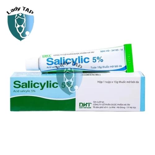 Salicylic 5% 15g Hataphar - Kem bôi điều trị các bệnh da liễu hiệu quả