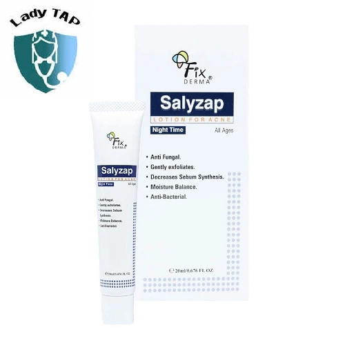 Salyzap Lotion For Acne 20Ml Fixderma - Giúp giảm mụn