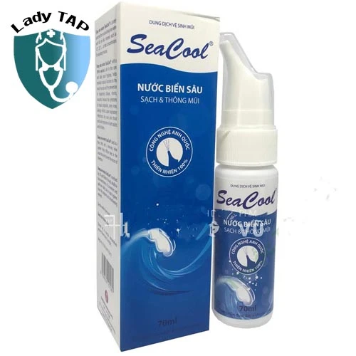 Seacool 70ml Alcom - Nước biển sâu hỗ trợ ngăn ngừa viêm mũi 