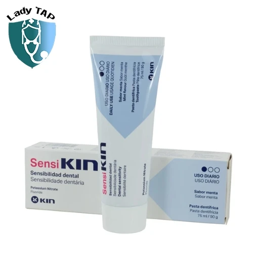 Sensi Kin 75ml Laboratorios Kin S.A - Kem đánh răng cho răng nhạy cảm