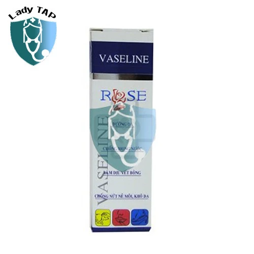 Vaseline Rose 10g TK.Pharco - Làm mềm da và giúp da khỏi khô ráp, nứt nẻ
